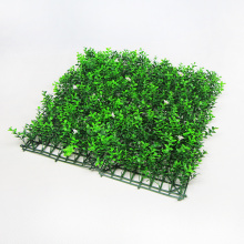 Home garden decor PE Material artificial boxwood hedge mat